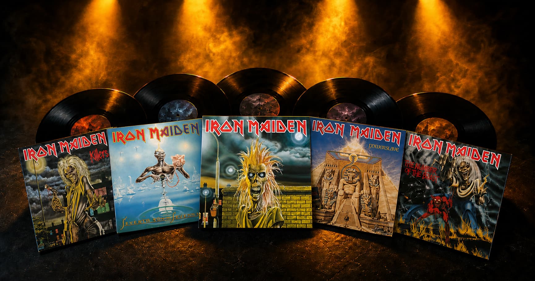 Iron Maiden en vinyle : 5 albums indispensables