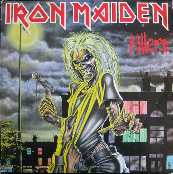 Pochette de l'album Killers d'Iron Maiden, 1981