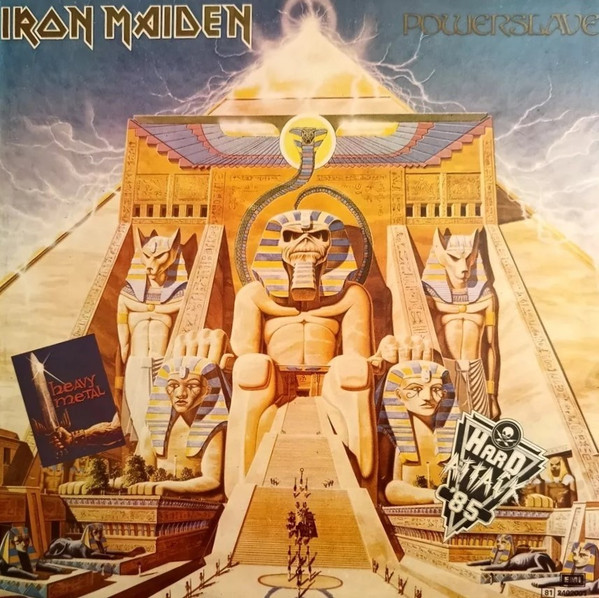 Pochette de l'album Powerslave d'Iron Maiden, 1984