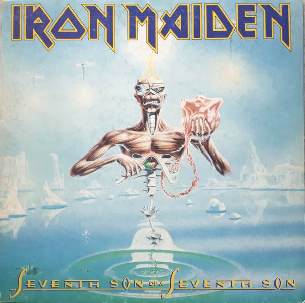 Pochette de l'album Seventh Son of a Seventh Son d'Iron Maiden, 1988