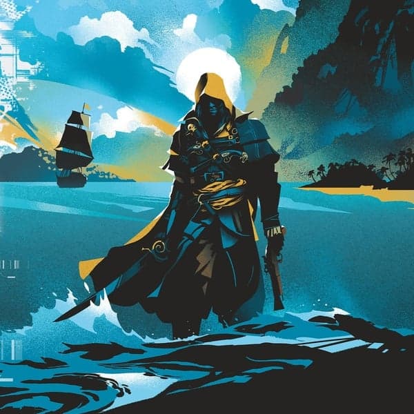 Vinyle Assassin's Creed IV: Black Flag (BO) - Brian Tyler | Édition Maritime 2LP