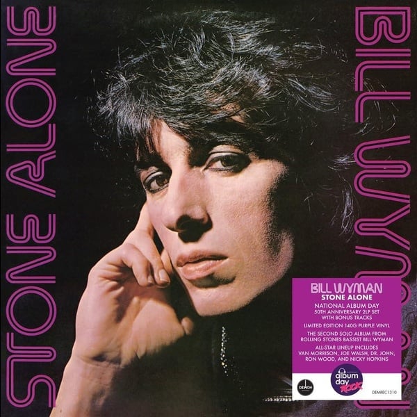 Vinyle Stone Alone - Bill Wyman | Édition Limitée National Album Day Double LP Violet