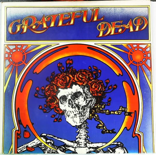 Vinyle Grateful Dead (Skull & Roses) | Édition Limitée Translucent Lemonade 2LP